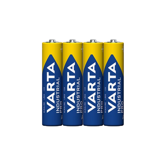 Elem AAA mikro LR03 Industrial 4 db/csomag, Varta