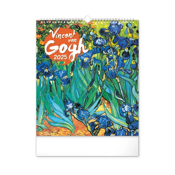 Falinaptár képes  300x340mm Vincent van Gogh Realsystem 2026.