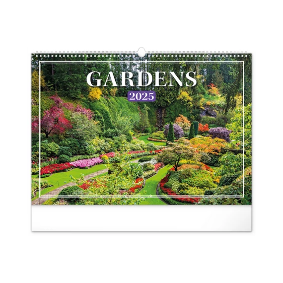 Falinaptár képes  480×330mm Gardens  Realsystem 2026.