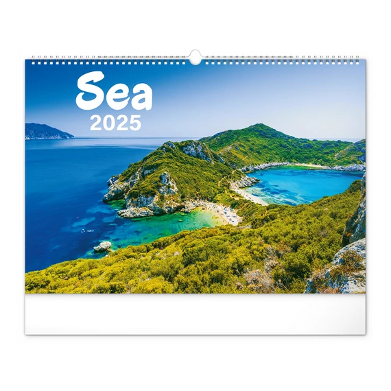Falinaptár képes  480×330mm Sea  Realsystem 2026.