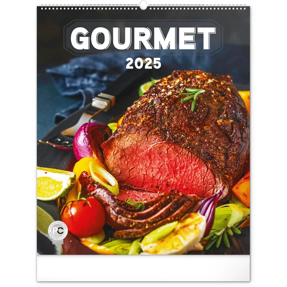 Falinaptár képes  480×560mm Gourmet  Realsystem 2026.