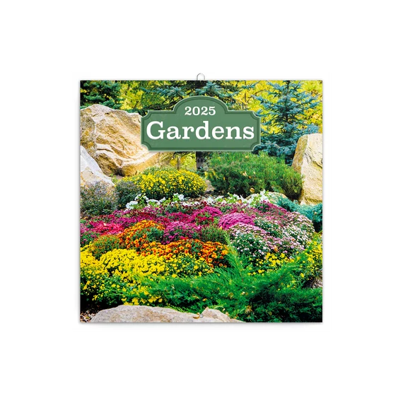 Falinaptár képes lemeznaptár 300x300mm, Gardens Realsystem 2026.