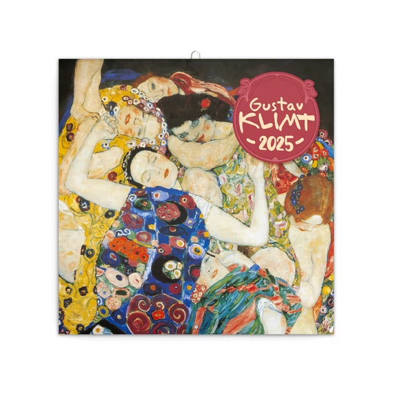 Falinaptár képes lemeznaptár 300x300mm, Gustav Klimt Realsystem 2026.