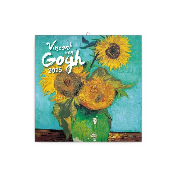 Falinaptár képes lemeznaptár 300x300mm, Vincent van Gogh Realsystem 2026.