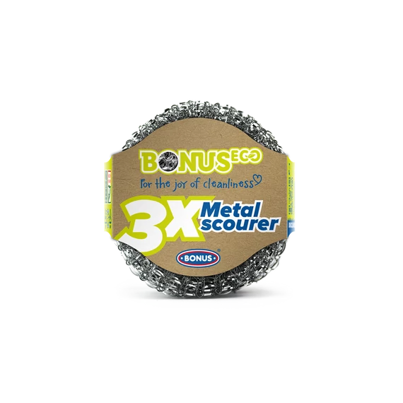 Fém dörzsi 3 db/csomag Bonus B071 fémsúroló