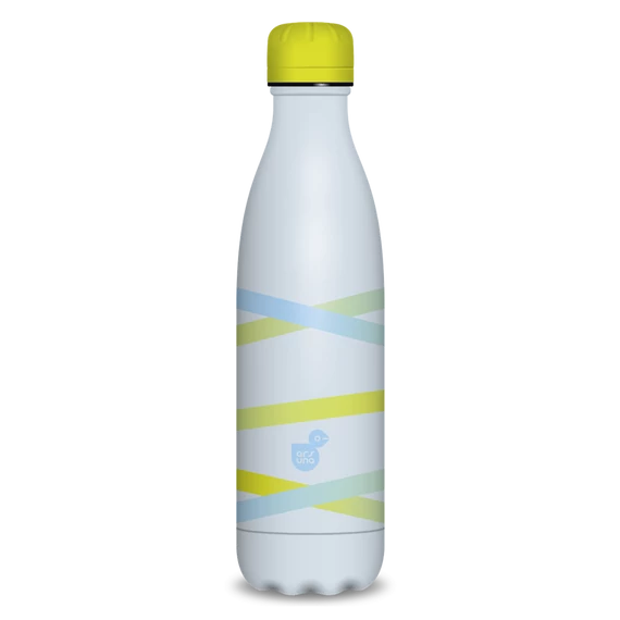 Fémkulacs duplafalú 500ml Ars Una Ribbon-yellow (5167) 22