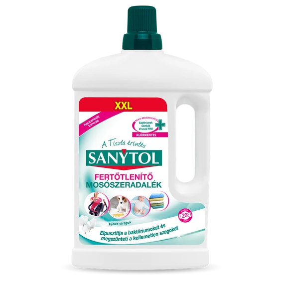 Fertőtlenítő mosószeradalék 1 liter Sanytol