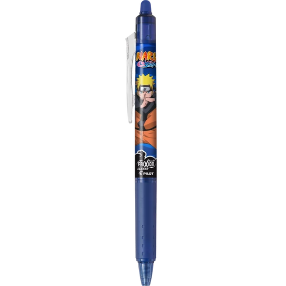 Rollertoll 0,7mm, törölhető nyomógombos Pilot Frixion Clicker Naruto, írásszín kék