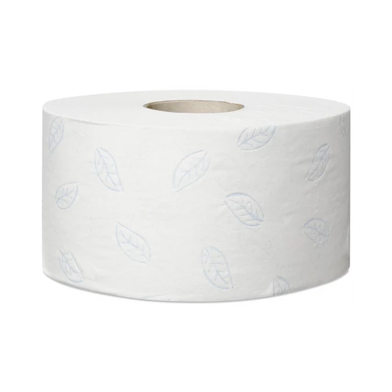Toalettpapír 2 rétegű közületi átmérő: 18,8 cm 850 lap/170 m/tek 12 tek/karton Soft Mini Jumbo Premium Tork_110253 fehér