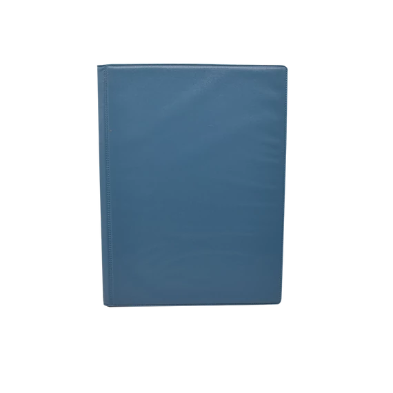 Villámzáras mappa A4, álló (szerkezet felül) Bluering® kék
