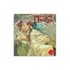 Kép 1/2 - Falinaptár képes lemeznaptár 300x300mm, Alphonse Mucha Realsystem 2026.