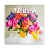 Kép 1/2 - Falinaptár képes lemeznaptár 300x300mm, Flowers Realsystem 2026.