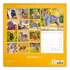Kép 2/2 - Falinaptár képes lemeznaptár 300x300mm, Wild Animals Realsystem 2026.