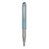 Kép 2/5 - Golyóstoll metál világoskék test, Zebra Stylus Telescopic, írásszín kék