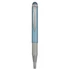Kép 1/5 - Golyóstoll metál világoskék test, Zebra Stylus Telescopic, írásszín kék