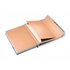 Kép 3/3 - Határidőnapló mágnessel záródó, krémszínű lapokkal Pink Marble 110×160 mm, Presco